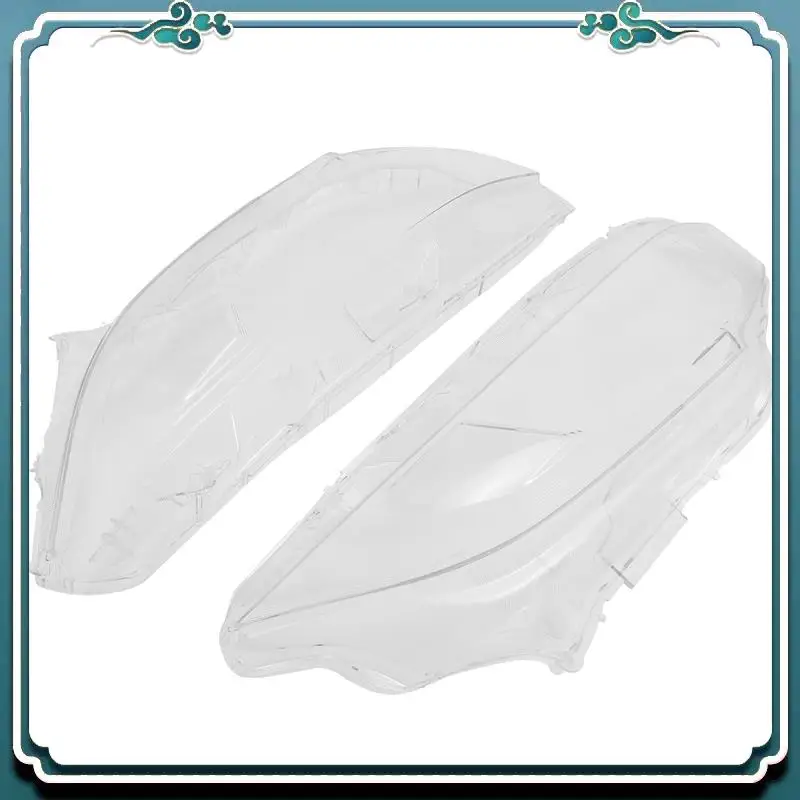 

ABTU-1 Pair Headlight Lens Cover For 2016 2017 2018 2019 Honda Civic Halogen Headlight Lens Shell Lamp Shade Auto Light Cover Sh