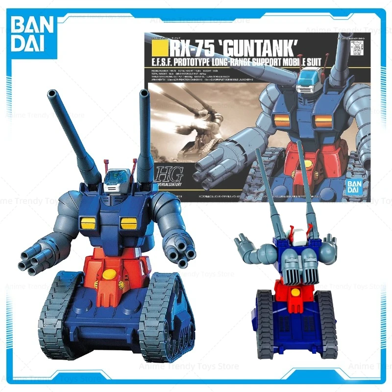 

In Stock Banda Original HGUC 007 1/144 RX-75-4 Guntank Gundam Anime Action Figure Assembly Mode Collection Toys Gifts WY