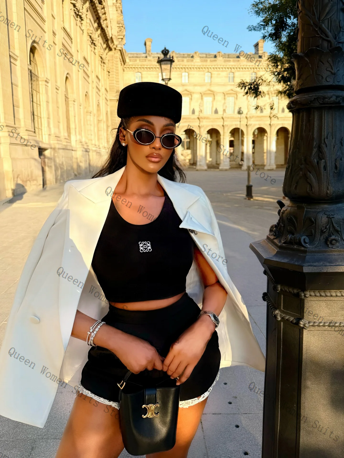 Beyaz Siyah Kadın Takım Elbise - Women Formal Wear Black And White incelemesi ve fiyatı