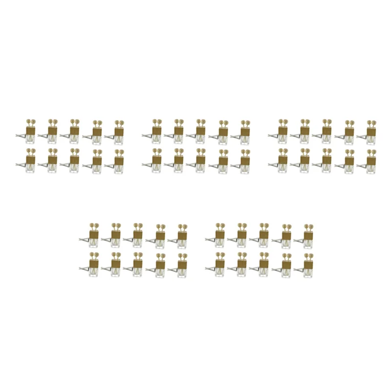 UNCL 50 قطعة سيارة العطور تنفيس كليب السيارات منفذ الهواء زجاجة عطر إزالة الرائحة زيت طبيعي الناشر رائحة العطر الناشر