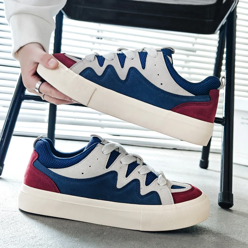 

2025 New Men's Board Shoes,sneakers,skate shoes,Casual Shoes Non-Slip Cushioned Travel Daily Wear Outdoor non-slip Lightweight