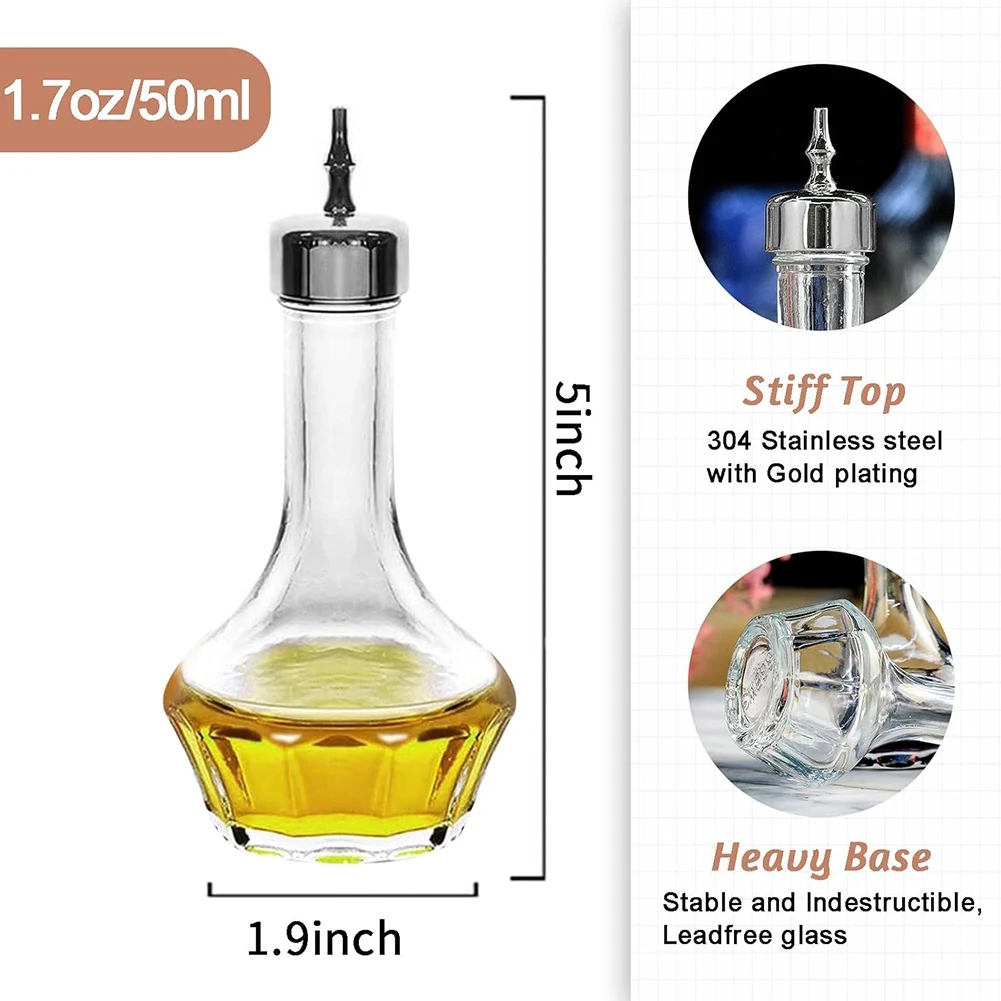 TOP!비터스 병 세트 3개-1.7oz/50ml 다셔 - Bitters Bottle Set 리뷰 및 가격