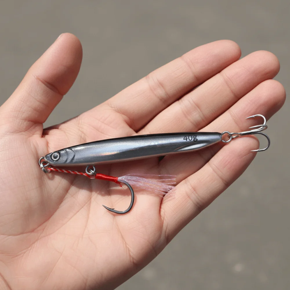 

5pcs/box With Box Simulation Fish Lures Crank Hook 40g Artificial Fishing Bait Set Realistic Colorful Fishing Lures Kit