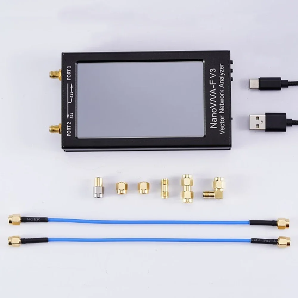 NanoVNA-V3 Vector Network Analyzer Antenna Analyzer Shortwave MF HF VHF UHF Talent