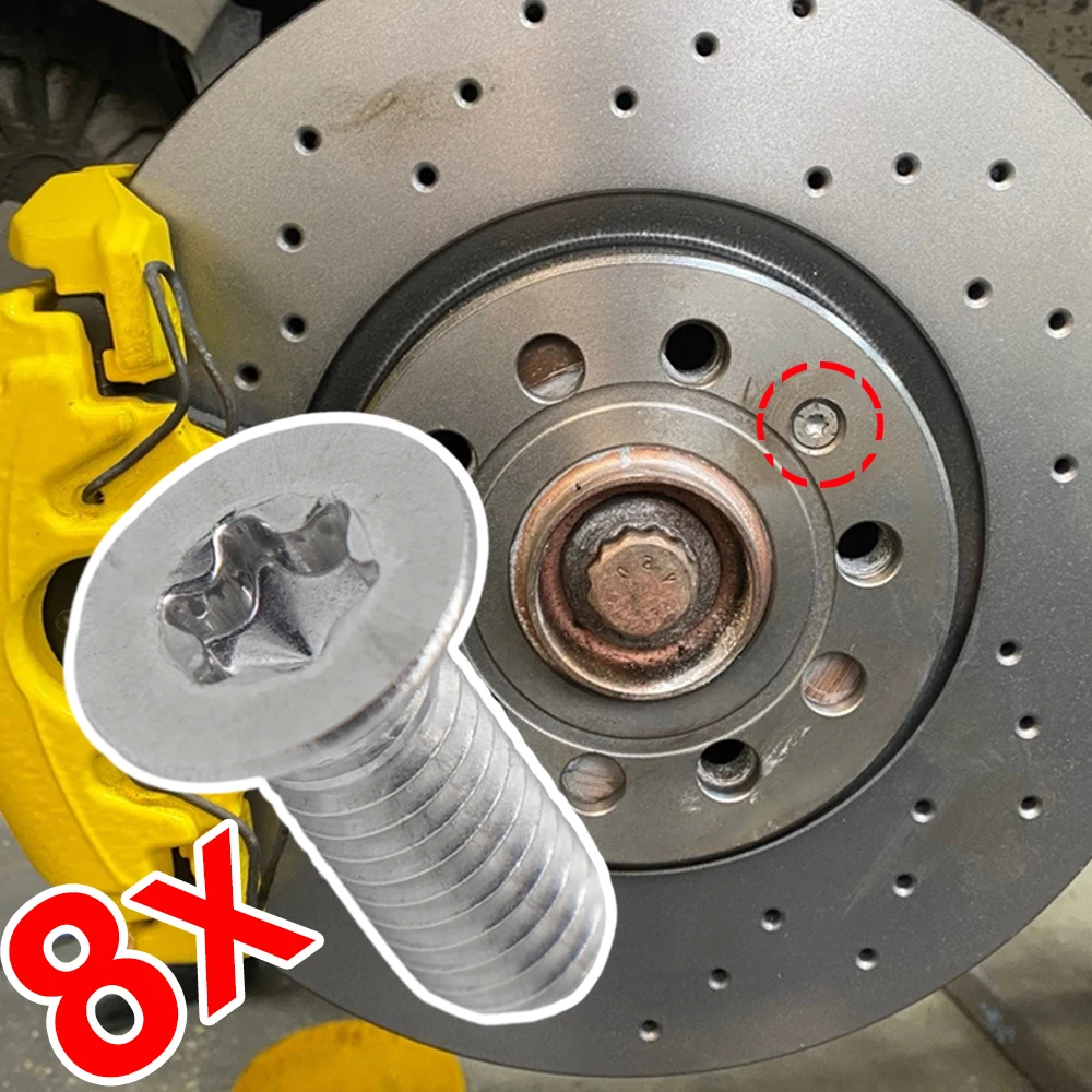 8 قطعة قرص فرامل الاحتفاظ مسامير غاطسة الترباس لأوبل فوكسهول أسترا G كورسا C D ميريفا A B فيكترا زافيرا آدم سيجنوم فيفا