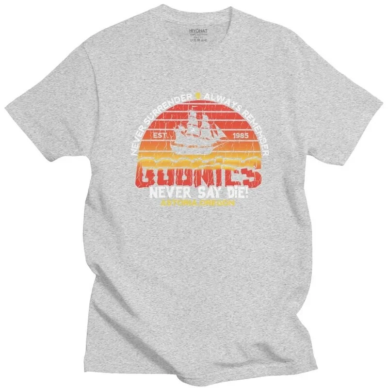 تي شيرت بأكمام قصيرة للرجال ، تي شيرت نقي ، لا تقل أبدًا الموت ، الكسلان ، القطعة ، الفراتيلي ، الجمجمة ، القراصنة ، ميرتش