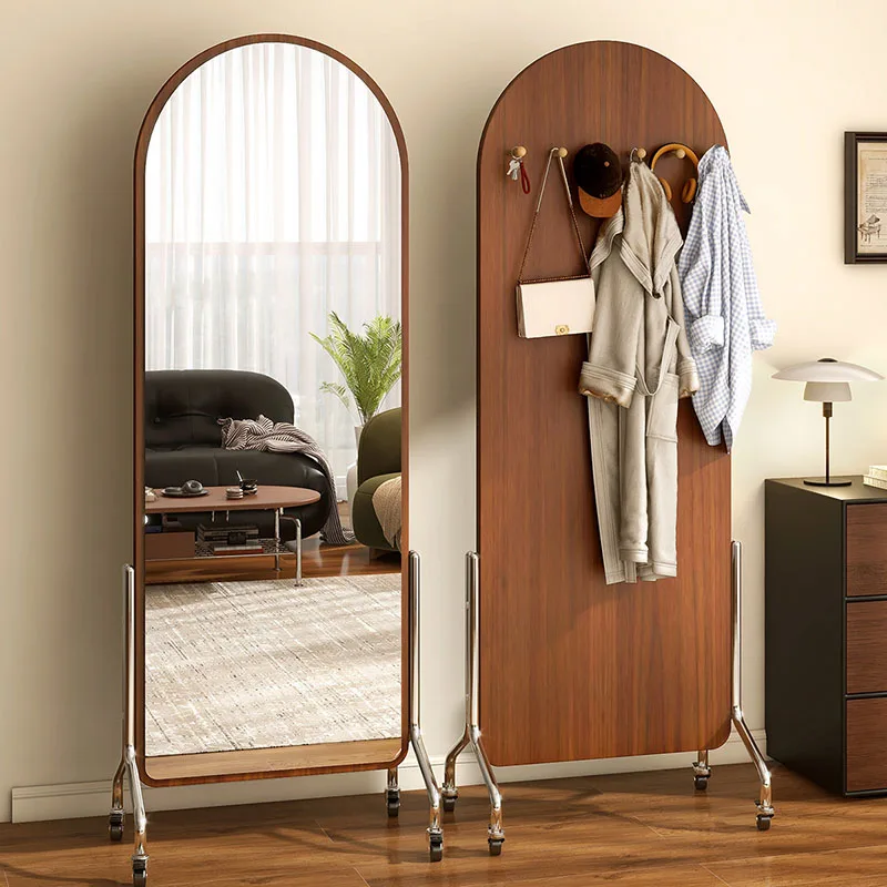 Mirror Modern Coat Racks Display Floor Standing Organizer Clothes Living Room Coat Racks Hotel Perchero Lounge Suite Furniture