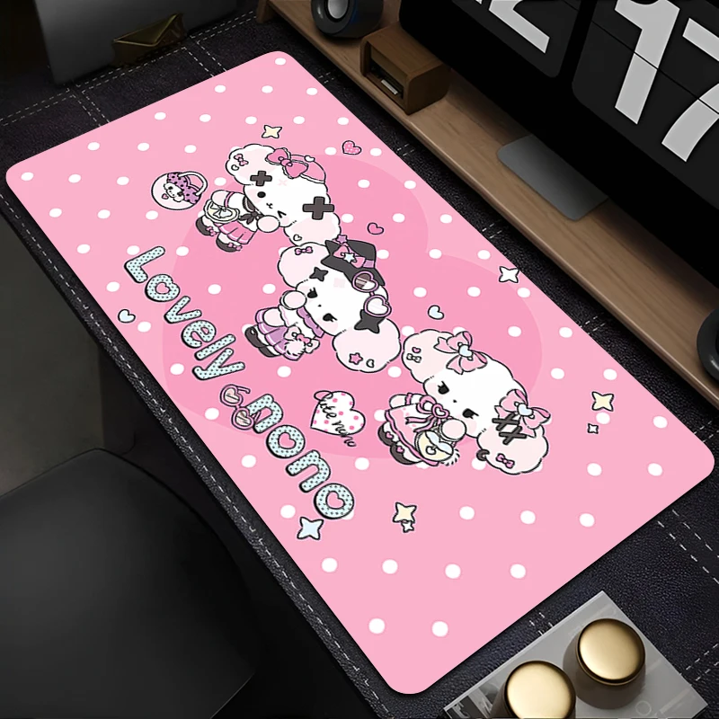 

Mouse Pad PC Accessories Keyboard Pad Office Desk Mat Anti Slip Cartoon Mousepad Tablet Pad Anime Dog Gaming Rubber Extended Pad