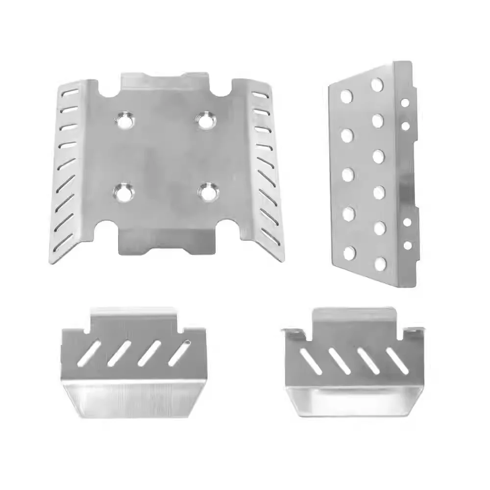 Universal chassis four piece set of metal armor for 1/8 MJX allrock 1/8 h8h meijiaxin allrock 1/8 h8h