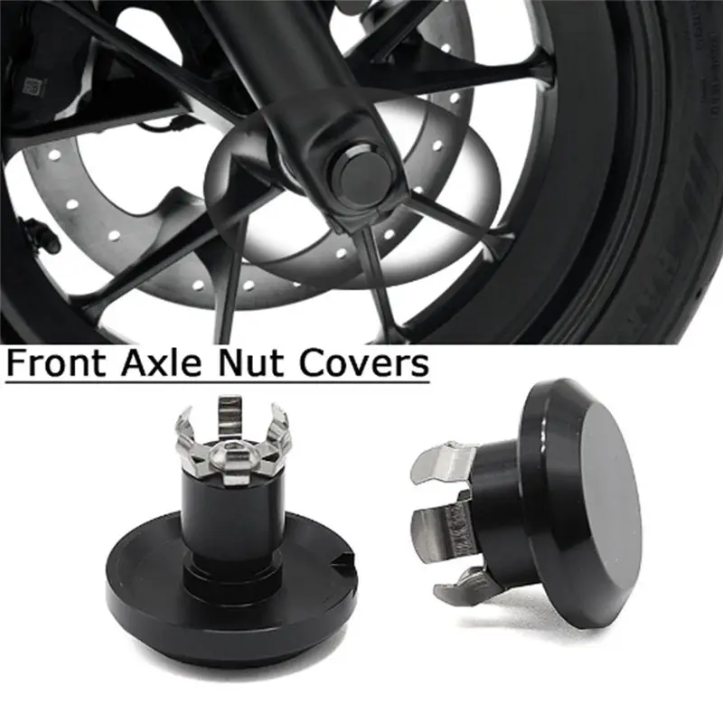 Motorcycle Front Axle Nut Caps Front Axle Cover For Pan America 1250 Sportster S 2021+-A99D