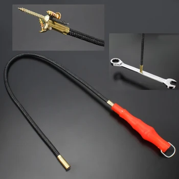 Silne magnetyczne narzędzie do podnoszenia Elastyczny magnetyczny chwyt sprężynowy Narzędzia ręczne do podnoszenia nakrętek Śruba Regulowany drążek do podnoszenia drążka