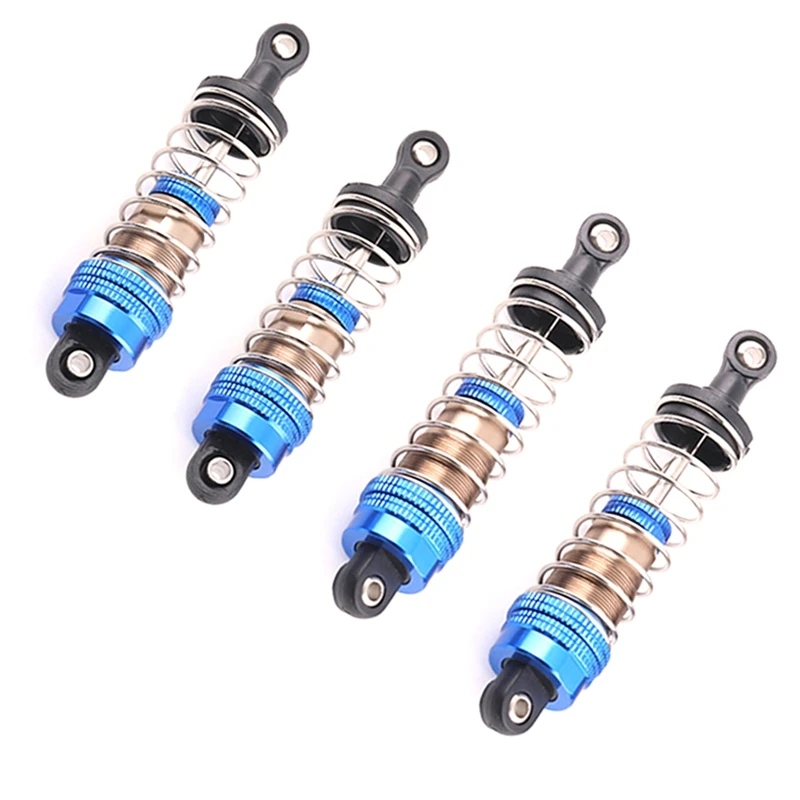 X18A-1 Set RC Auto Metalen Schokdemper Voor SCY 1/16 MJX H16H 14301,14210 1/16 1/12 1/14 Upgrade Onderdelen Accessoires 75mm 81mm