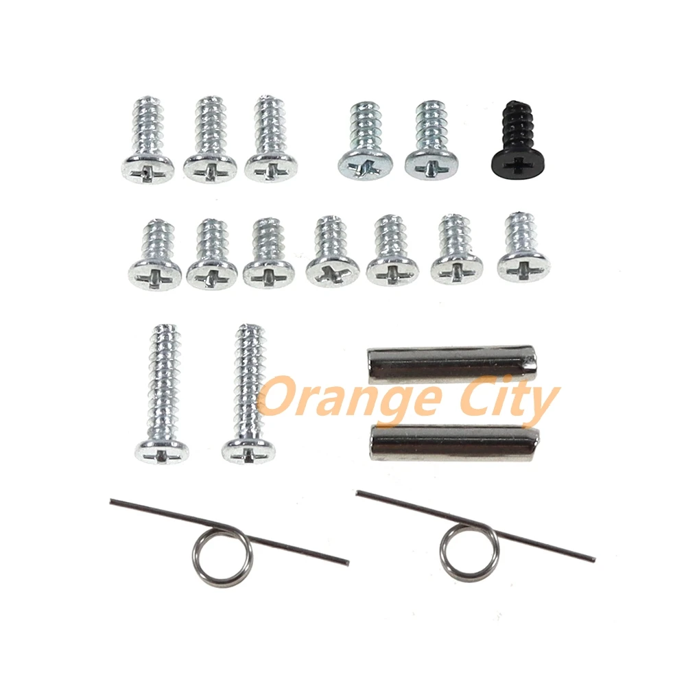 100sets Brand New Screws + L R Springs + Small Metal Fittings Full Set Screw for NDSL Nintendo DS NDS Lite