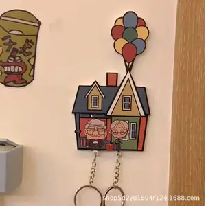 ديزني ميكي ميني الاكريليك زوجين سلسلة المفاتيح ، دمية الكرتون أنيمي ، مغناطيس الثلاجة الإبداعية ، حقيبة قلادة ، هدية الديكور ، Kawaii أفضل 10 مغناطيس ثلاجة ديزني للمبيعات - No8