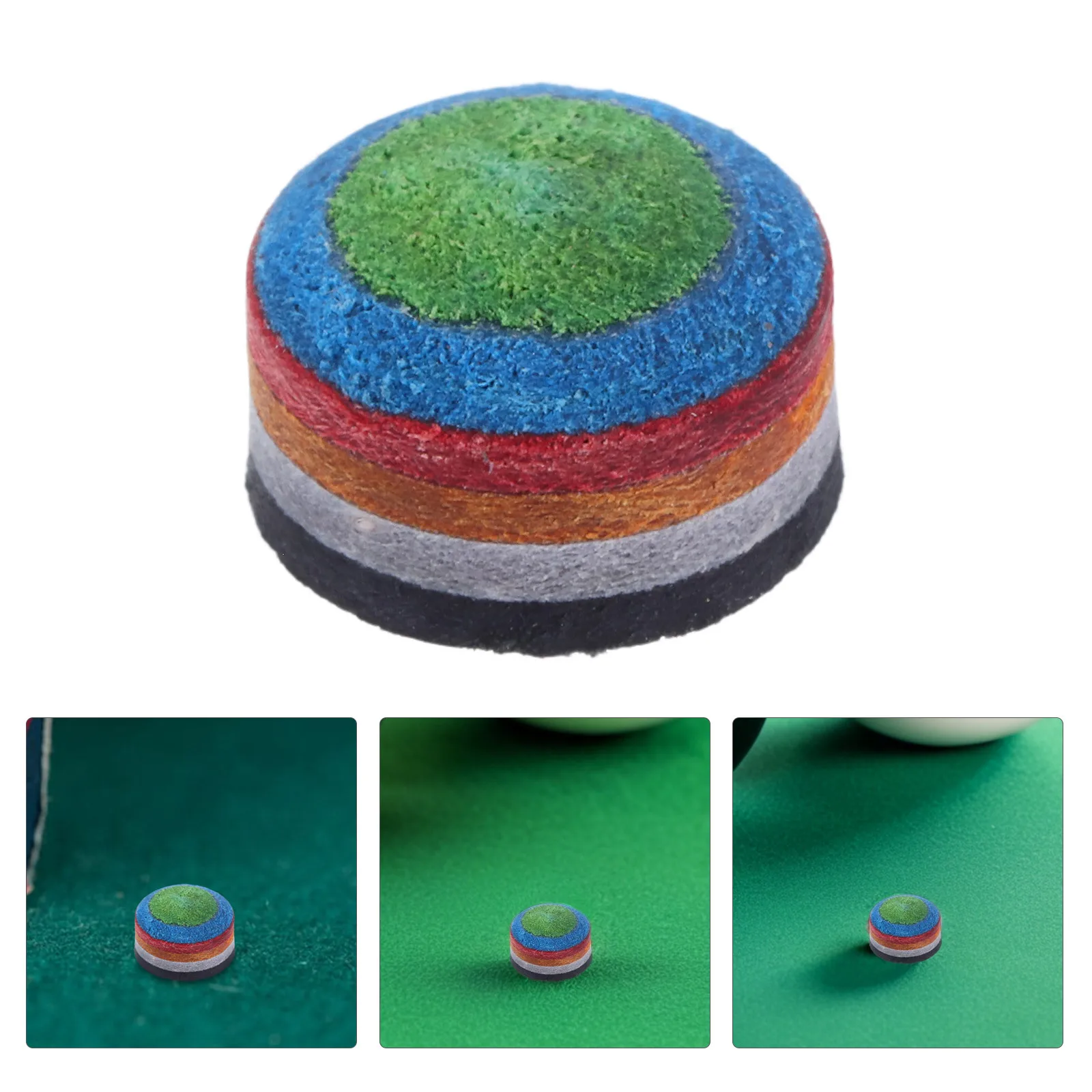 

Pool Cue Tip Replacement Colored Sliding Rubber Billiard Tip Cover Snooker Cue Stick Maintenance Repair Accessories Pool Tips