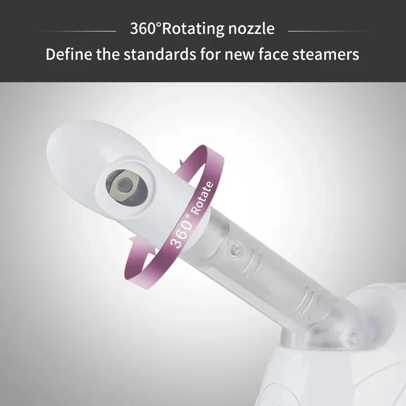 Facial Hot Spray Steamer with Extendable Arm Steaming Warm Mist Humidifier for Face Spa Sinuses Moisturizing, Home Use Or Salon image 3
