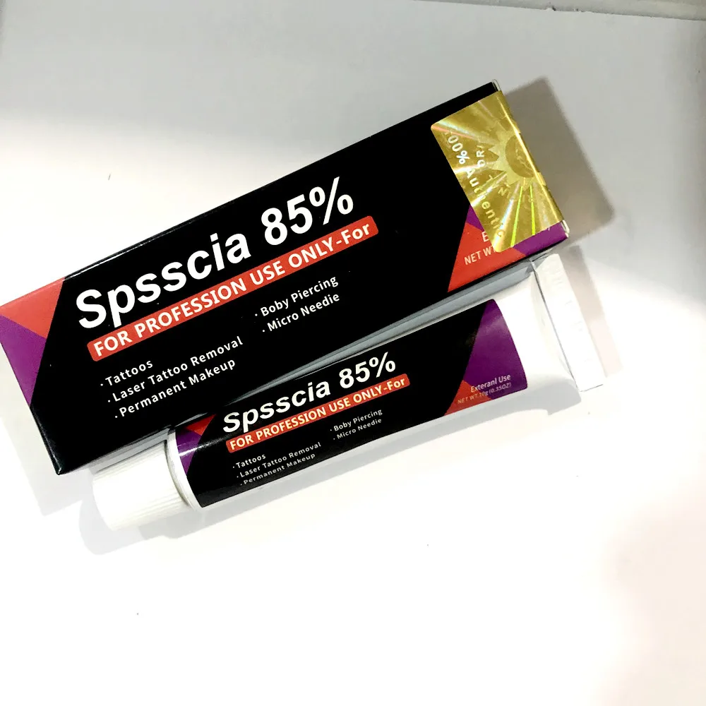 2023 New Arrival Spsscia 85%Tattoo Cream Before Permanent Makeup Microblading Eyebrow Lips 10g