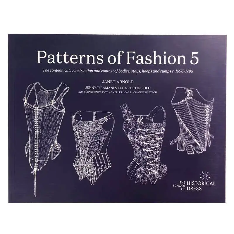 Patterns of Fashion Vol 1-6 European Vintage Dress Tailoring Construction 6 Books