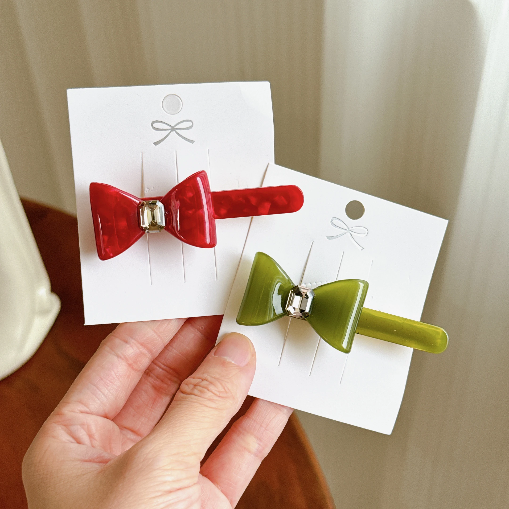 

French Style Elegant Acetate Hair Band And Clips Series