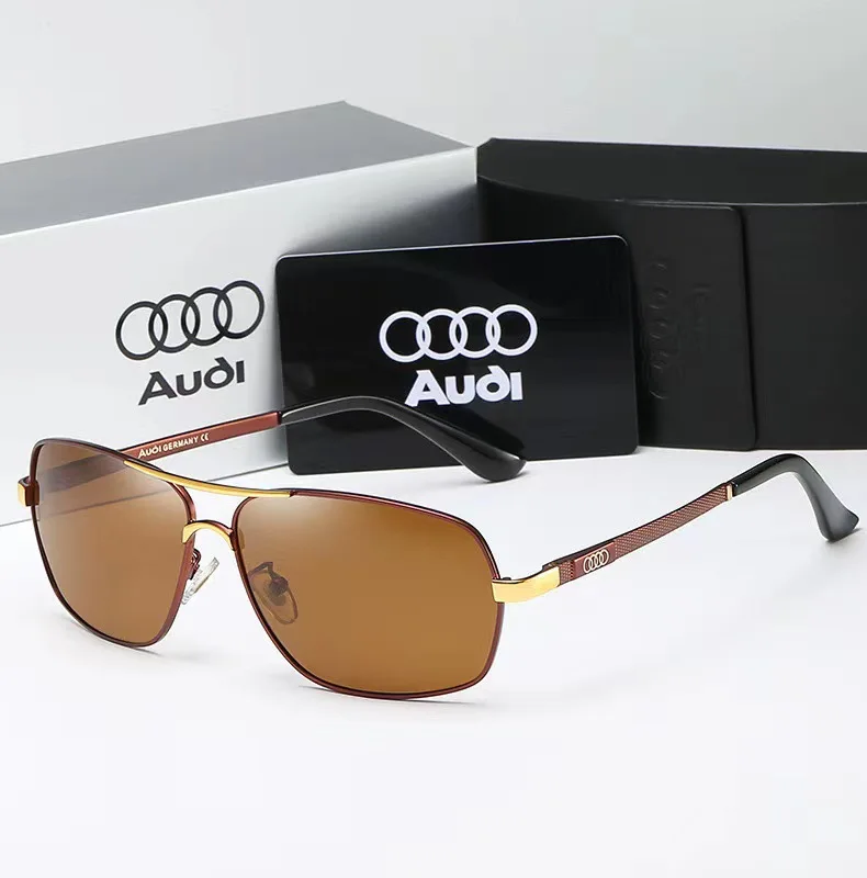 Car High Men Polarized Sunglasses For Audi Q3 Q5 Q7 Q8 A3 A4 A5 A6 A7 A8 RS3 RS4 RS5 RSTT S3 S4 S5 TT Anti Glare Driver Goggles