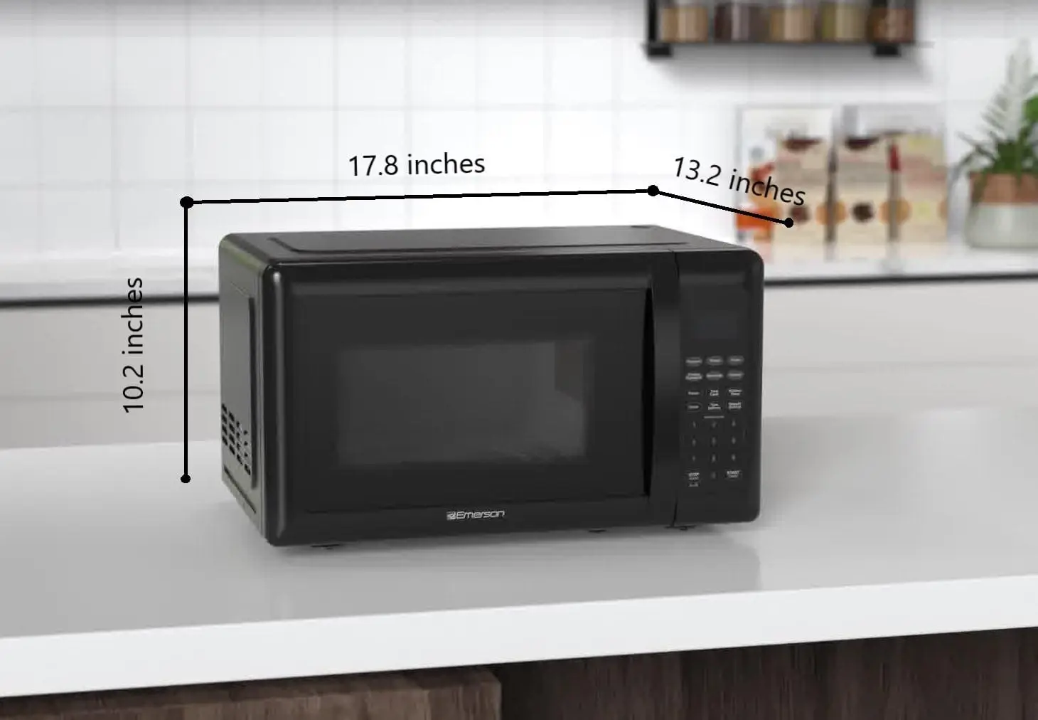 Forno microondas compacto mw7302b, com controle tátil, display led, 700w, 10 níveis de potência, 6 menus automáticos