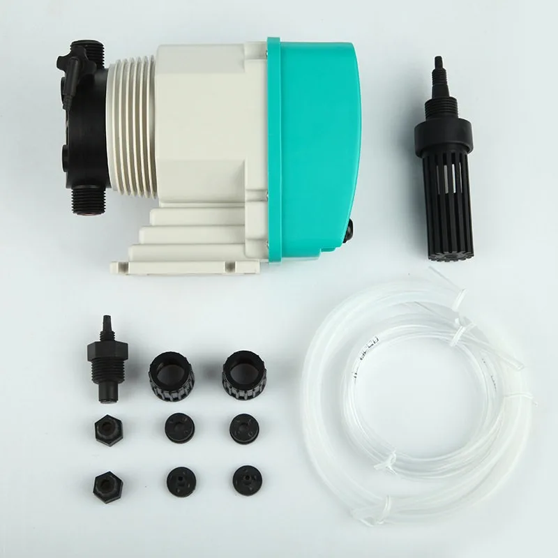 Series Solenoid Diaphragm Dosing Metering Pump Corrosion Resistant For Chemical Sewage Water Treatment System