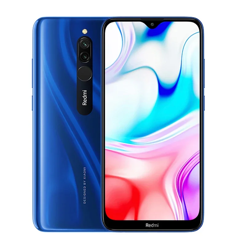 Global firmware Xiaomi Redmi 8 Smartphone Dual SIM Card 6.22-inch Screen Snapdragon 439 Eight Core 4G LTE Used Phone
