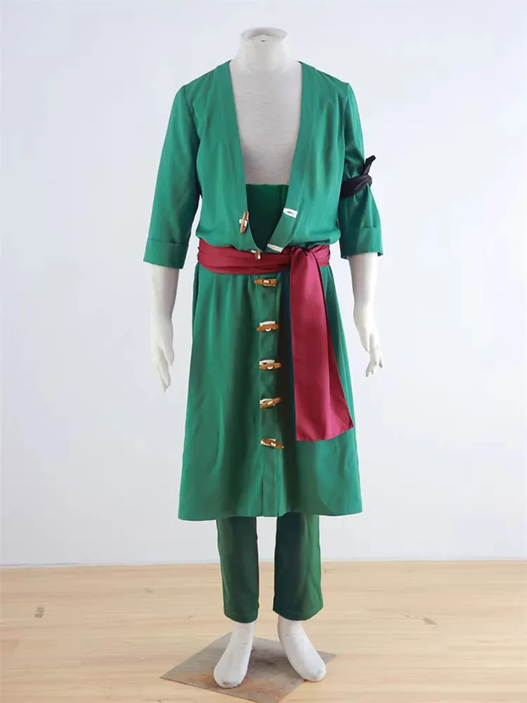 

Athemis Roronoa Zoro Cosplay Costume Waistband Pants Coat Belt For Game Party Halloween Adult Plus Size In Stock