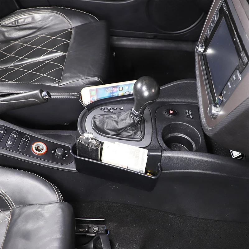 

Укладка и уборка для SEAT LEON MK2 2008 2009 2010 2011 2012, автомобильный ящик для хранения переключения передач, органайзер, лоток, аксессуары, черный