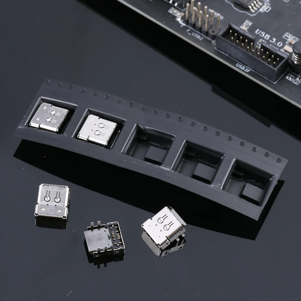 5 قطعة موصل شحن USB C لوحدة تحكم Xbox Series X/S من النوع C مقبس توصيل الشاحن وحدة تحكم منفذ ملحقات الشحن