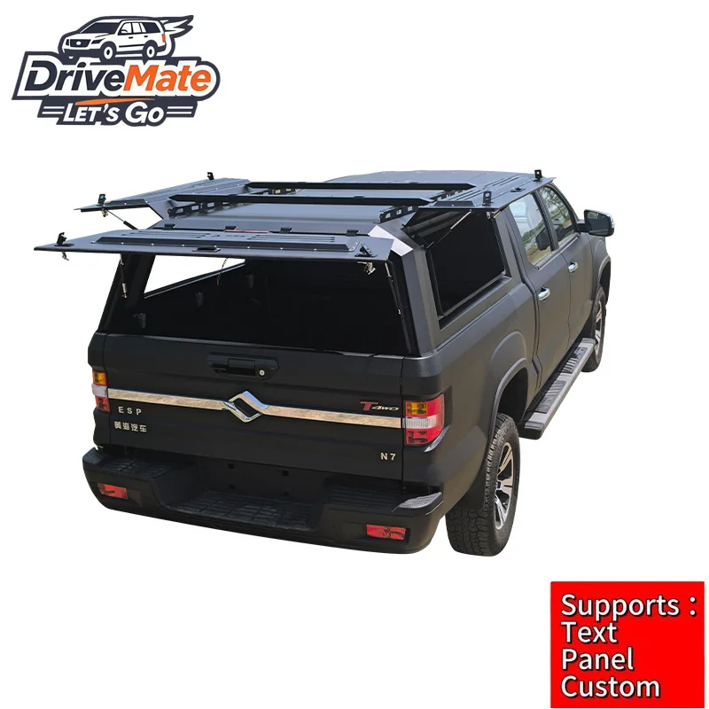 For D-Max Maverick Truck Camper Shell with Canopy Body Parts Topper for Maverick Vehicle Pickup