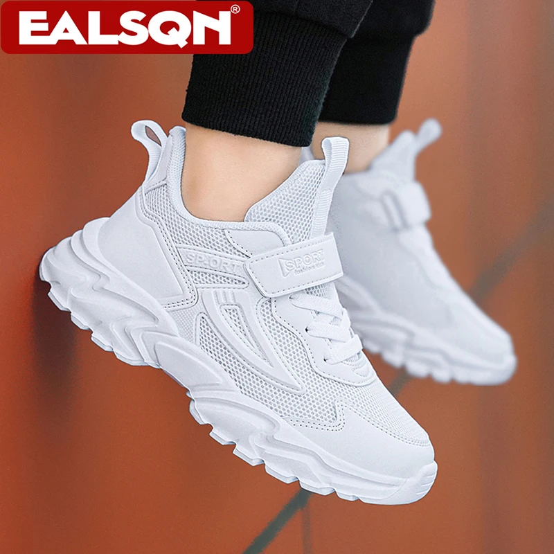 

Белые детские кроссовки: дышащие, легкие, нескользящие, для мальчиков и девочек, для активного отдыха и повседневной ходьбы