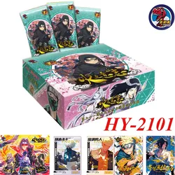 Naruto HY-2101 Collection Cards Combination SSP Naruto Sasuke SP Tsunade Cartoon Anime Limited Flash Card Kids Birthday Gift Toy