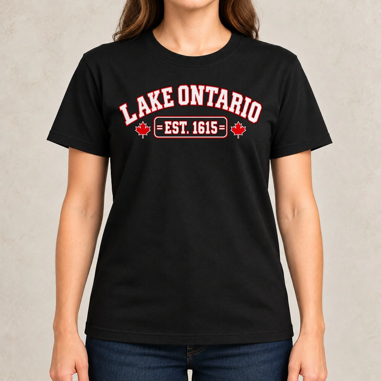 Lake Ontario Canada Funny Ontario Canada Graphic Essential Women T-Shirt oversized plain kawaii clothes woman t shirt