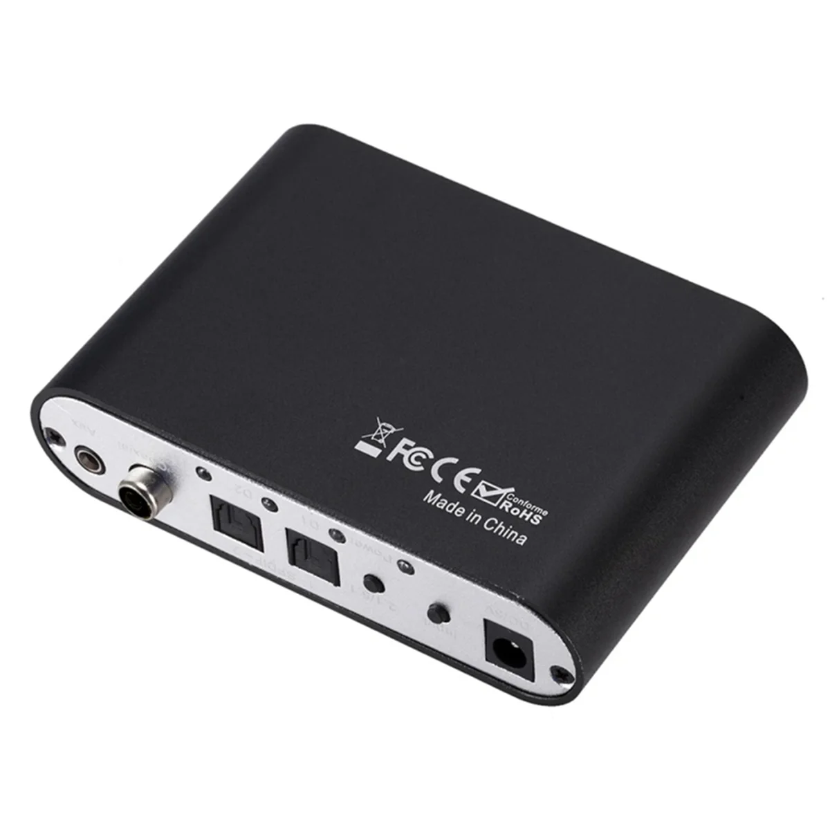 Y06A Digital to Analog 5.1 Channel Stereo AC3 Audio Converter Optical SPDIF Coaxial AUX 3.5Mm to 6RCA Decoder EU Plug