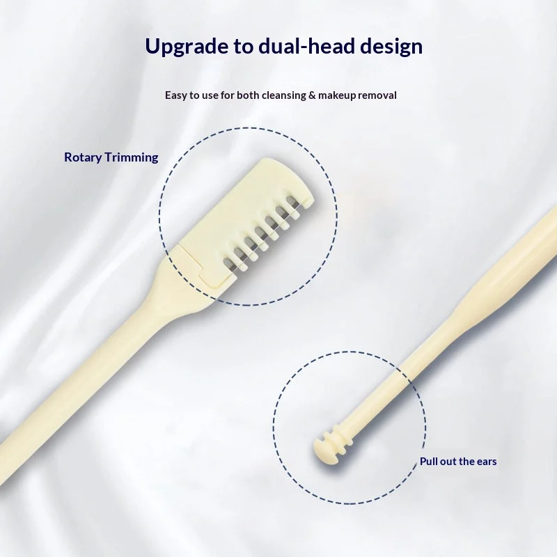 2/3PCS Manual Nose Hair Trimmer 360° Rotatable Nose Hair Clipper Portable Nasal Hair Remover Grooming Tool for Men Women