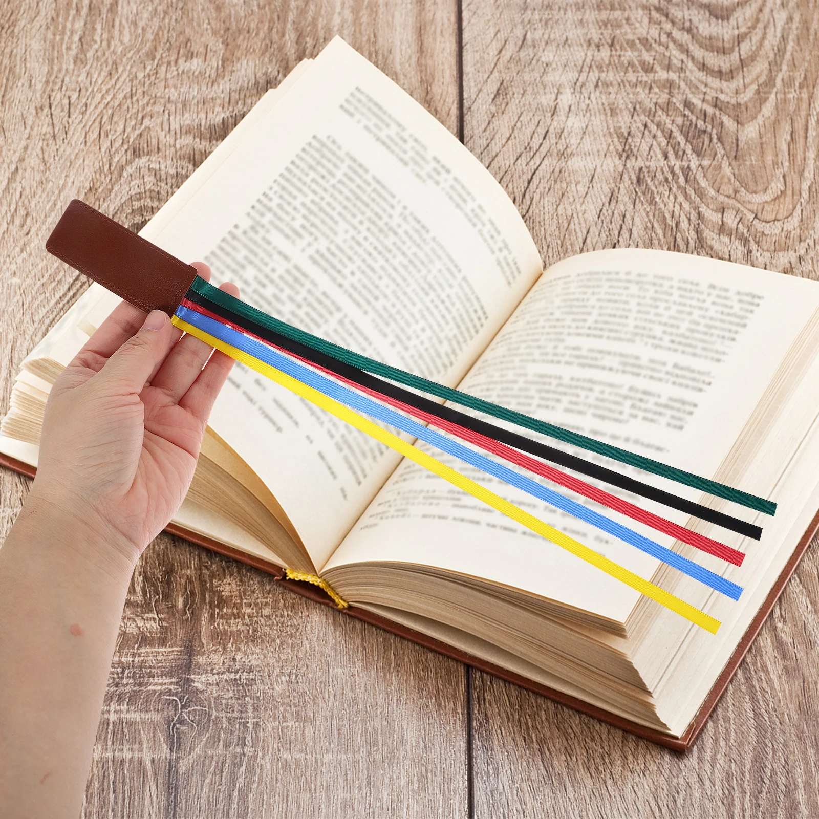 

2pcs Ribbon Bookmarks Paginator Colorful Polyester Page Labels Bible Tabs Practical Gifts Books Decorations Reading