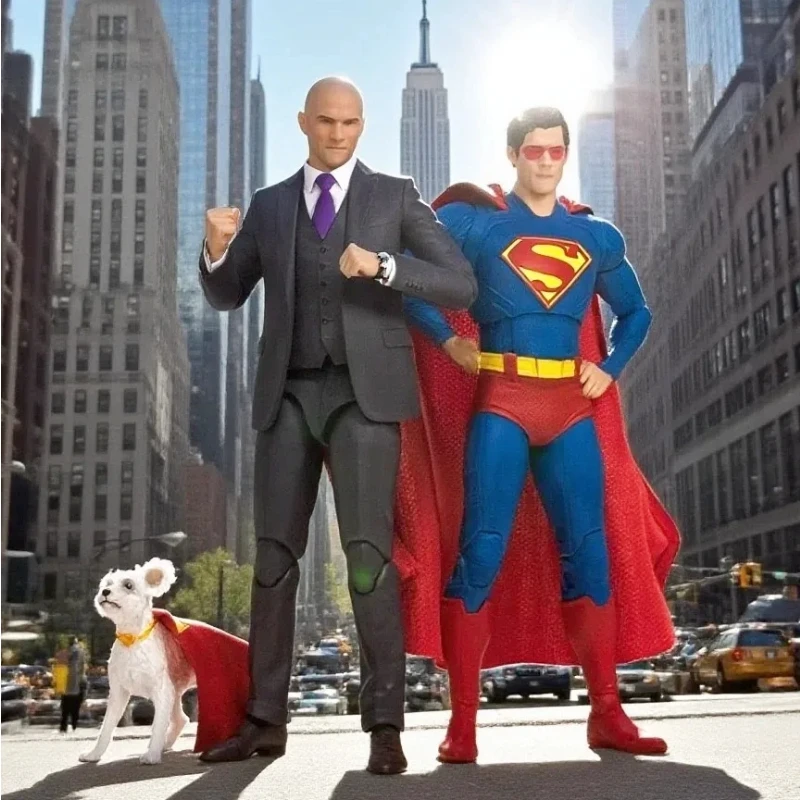 marvel-1-9-dc-series-superman-action-figures-assembly-model-kit-anime-toy-comes-with-puppy-accessory-desktop-ornament-boy-gift