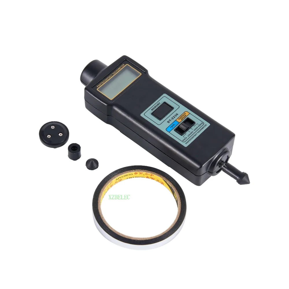 Professional PhotoContact Industrial Tachometer DT-2236 for Accurate and Convenient Speed Measurement