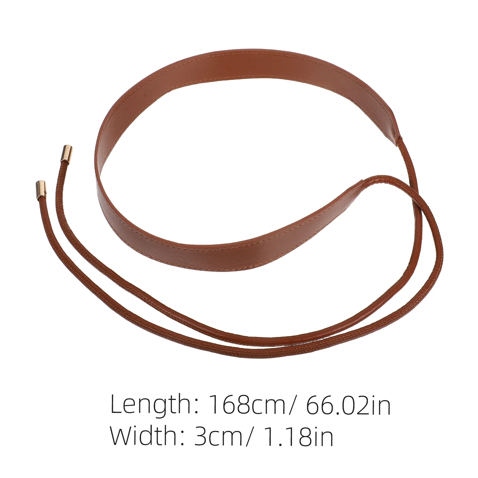 حزام خصر بعقدة على شكل فيونكة قابل للتعديل، حزام ربط من البولي يوريثان للنساء، فساتين، تنانير، معاطف، سترات، حزام تنحيف للحفلات وحفلات الزفاف يوميًا