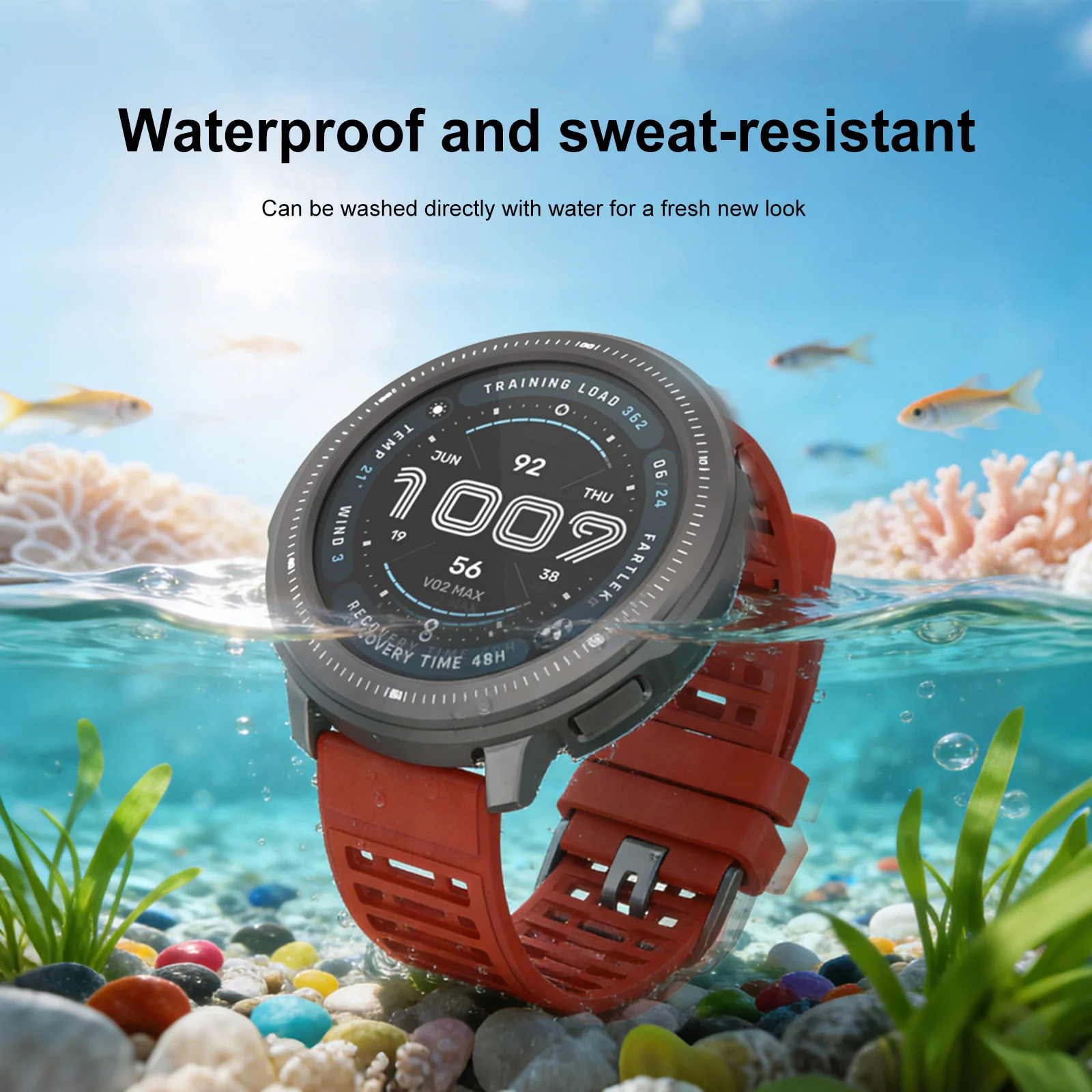保護バンパーシェル中空落下防止プロテクターシェルアクセサリー - Amazfit Smartwatch Accessories のレビューと価格