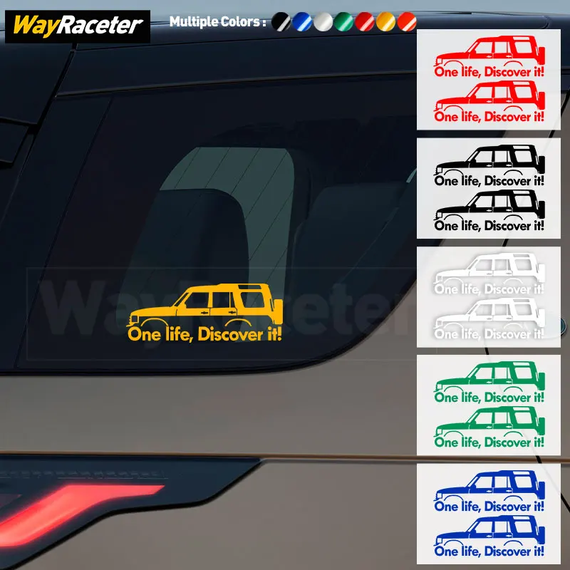 

2 шт. креативная автомобильная наклейка на окно, крыло, багажник, наклейка для Land Rover Discovery 5 3 LR3 4 LR4 LR2 HSE L318 L319 L462, аксессуары