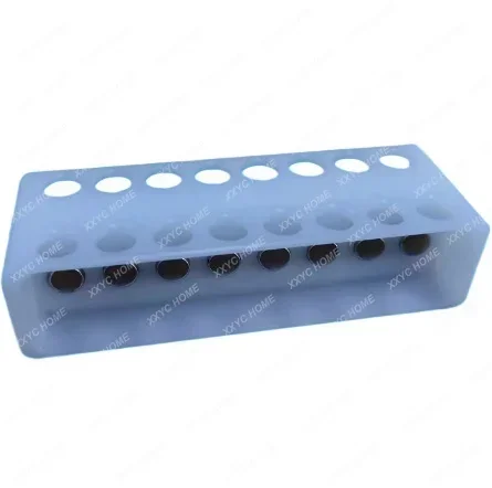 Biological Laboratory Magnetic Bead Separation Rack 0.1/0.2mlpcr Eightrow Tube Strong Adsorption 16 Holes