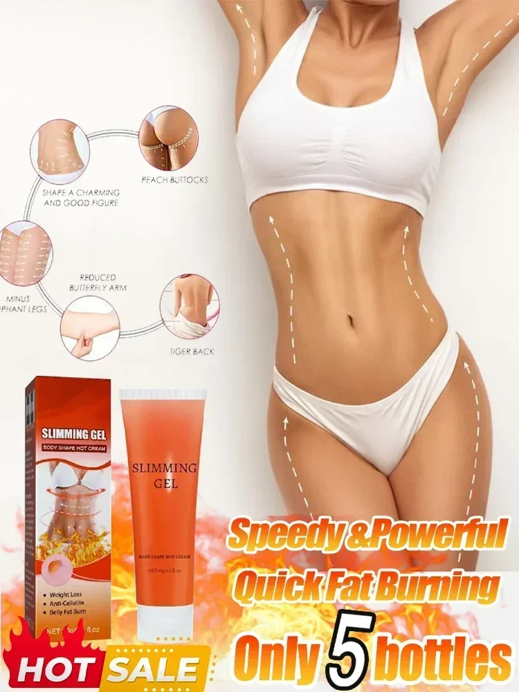 Güzel Tam Vücut Masajı Jel Krem Sıkılaştırıcı Şekillendirme Zayıflama Uyluk Karın Kol Mide Erkekler/kadınlar için Uygun Sağlık