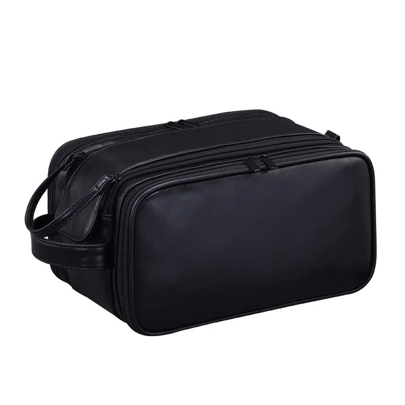 

New Storage Bag, Three-panel Multi-functional Men's Water-resistant Toiletry Bag, Large-capacity High-end Makeup Bag, Cosmetics