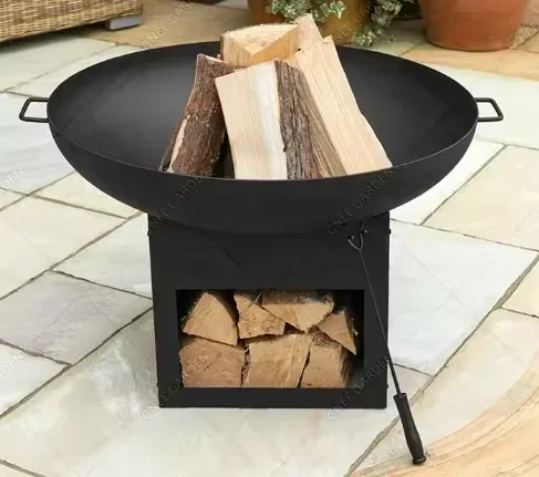 

be full of praise Outdoor Freestanding Rusty Fireplace Indoor Wood Burning Corten Steel Heating Stove