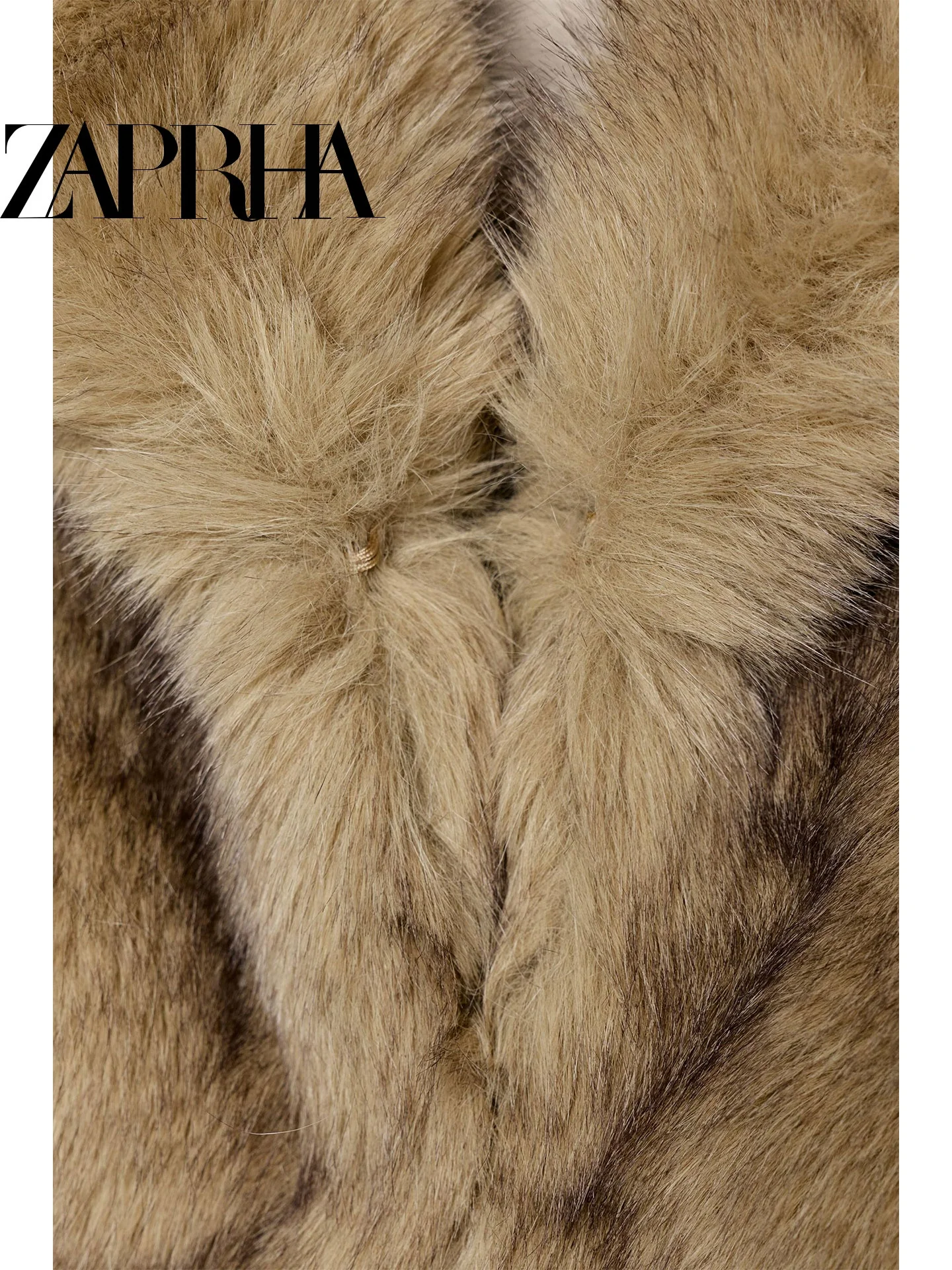 เสื้อโค้ทขนเฟอร์เทียมทรงหลวมแฟชั่นสำหรับผู้หญิง รุ่นใหม่ล่าสุดสำหรับฤดูหนาว เสื้อคลุมลำลองแบบยาว ปิดด้วยกระดุม