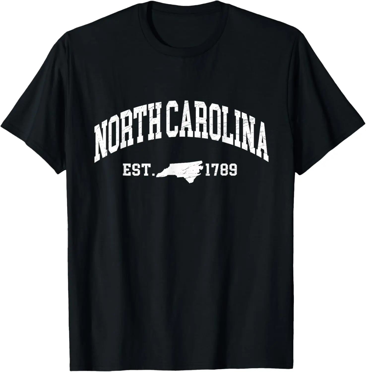 

North Carolina - Est. 1789 - Worn Design - Classic T-Shirt