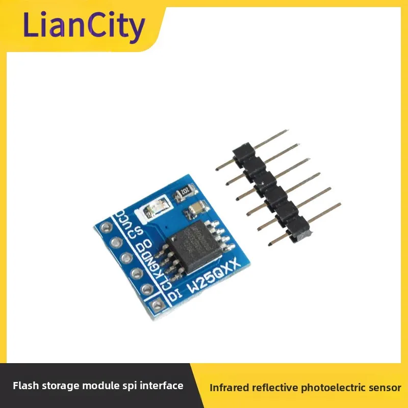 2516/32/64/80/128 Large Capacity Flash Storage Module SPI Interface FV STM32 Code