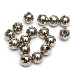 Shafts Stainless Steel 16 x 10mm M4 Threaded Ball Rod Ends for Kossel 3D Printer Magnetic Joints